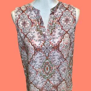 Eliane Rose Blouse Top Tank Size Small Boho